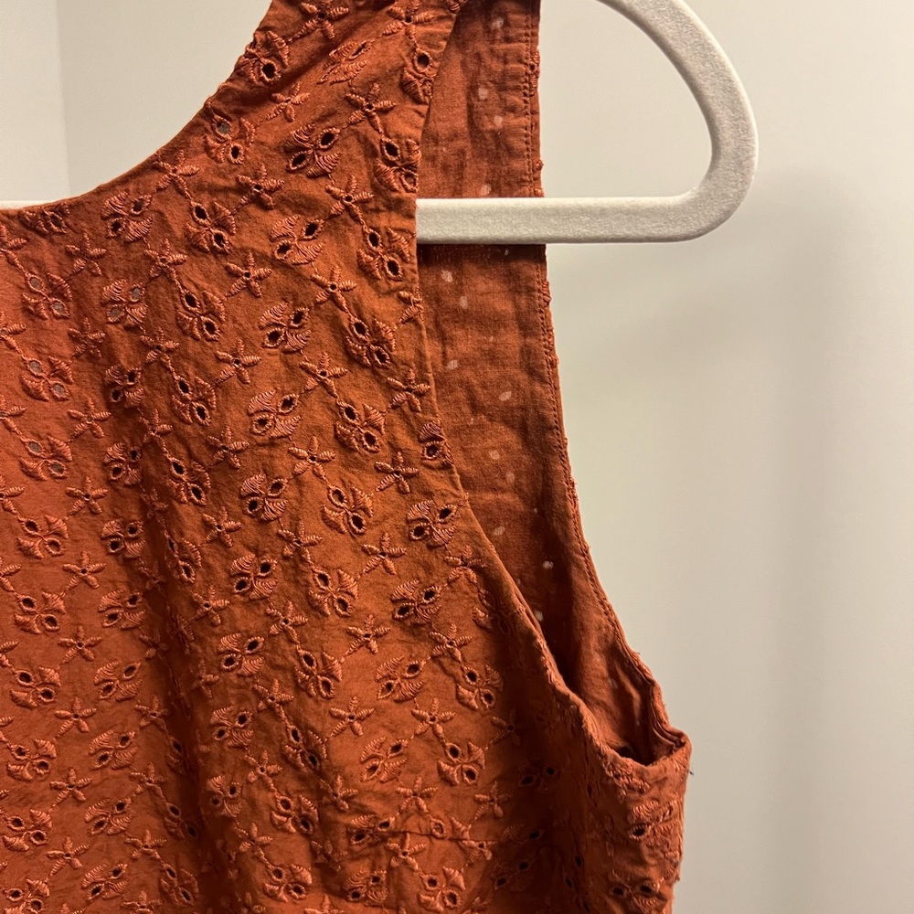 LOFT Orange Blouse / M - Picture 1 of 5
